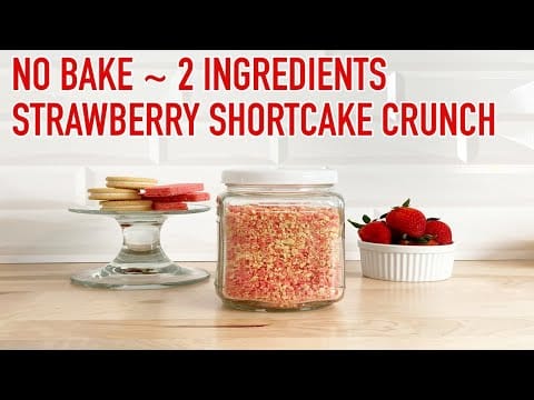 How To Make Strawberry Shortcake Crunch