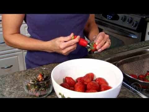 How To Use Strawberry Huller