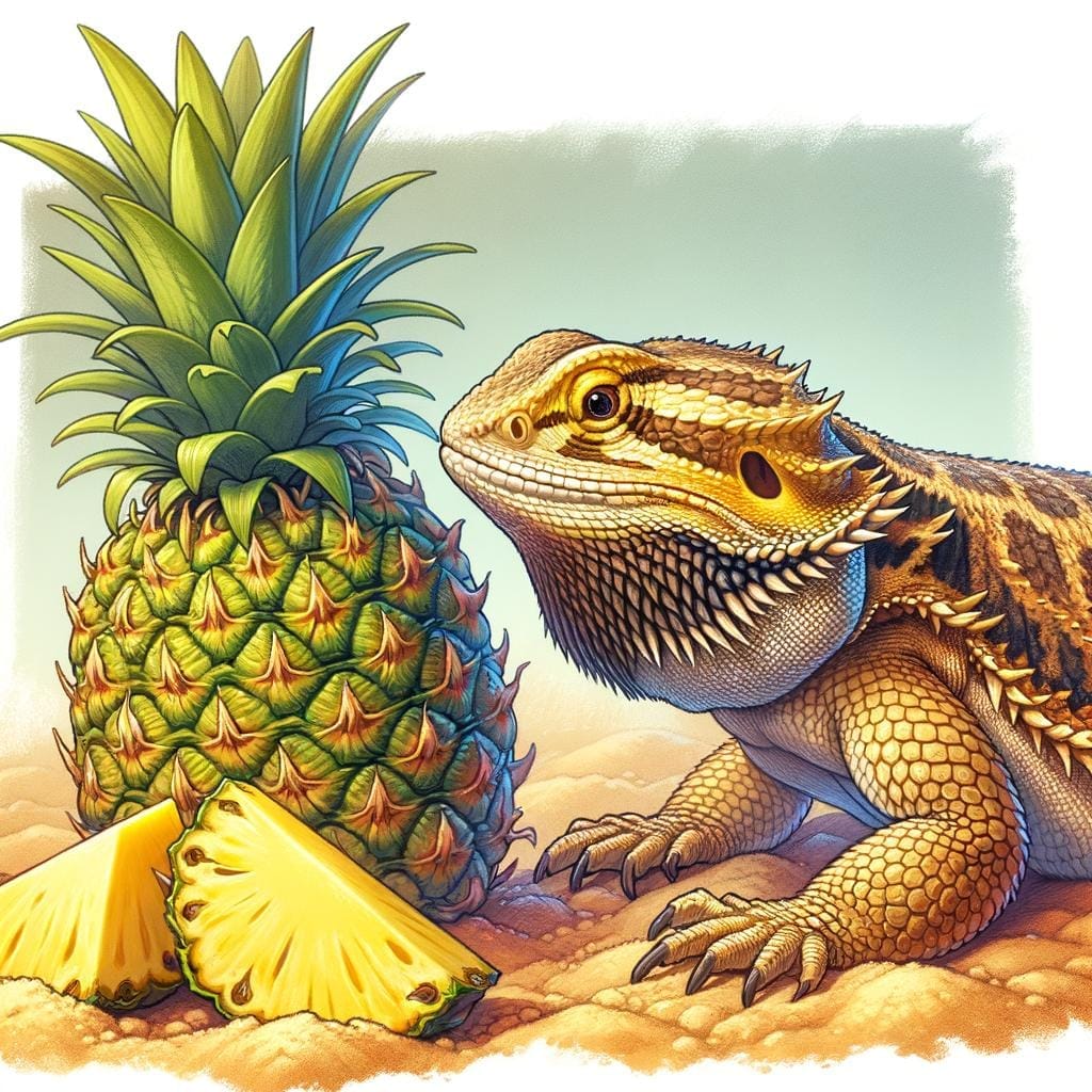 Can Bearded Dragons Eat Pineapples