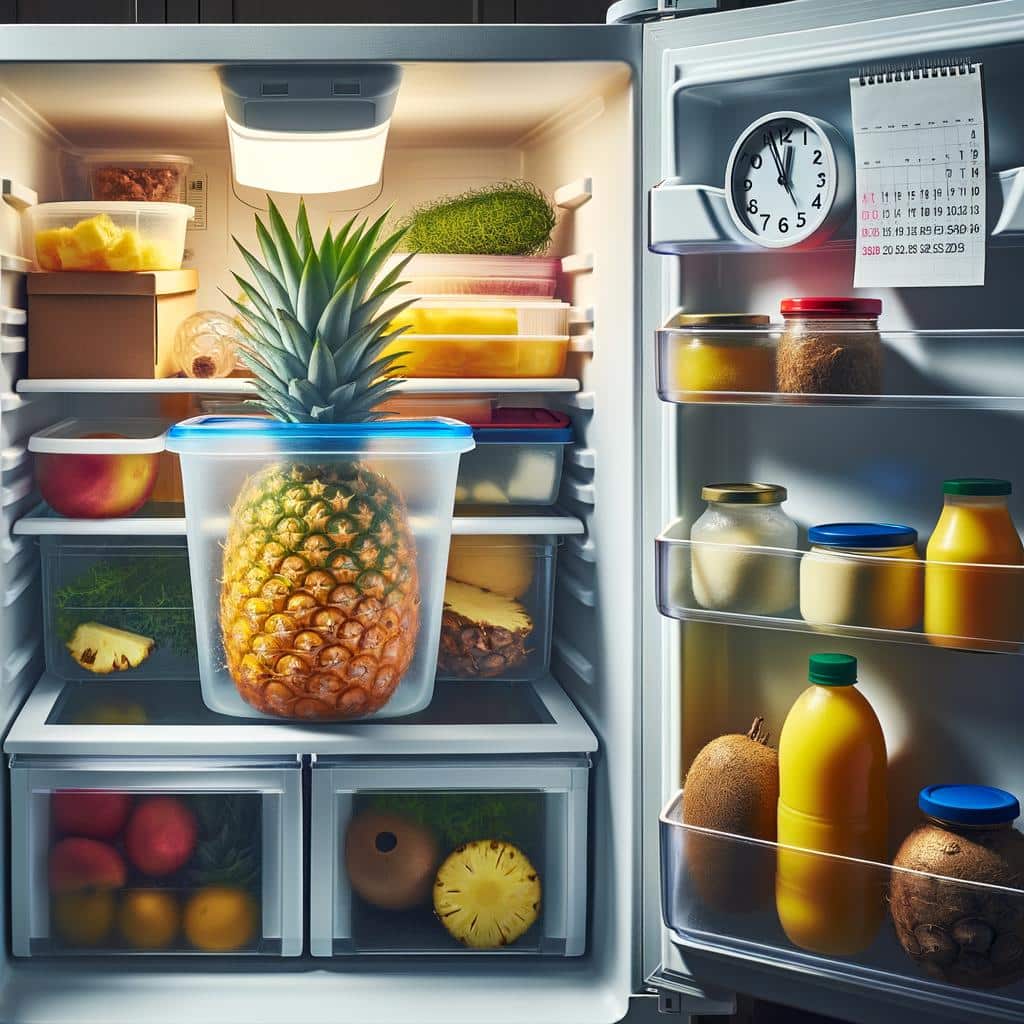 How Long Does Cut Pineapple Last In The Refrigerator