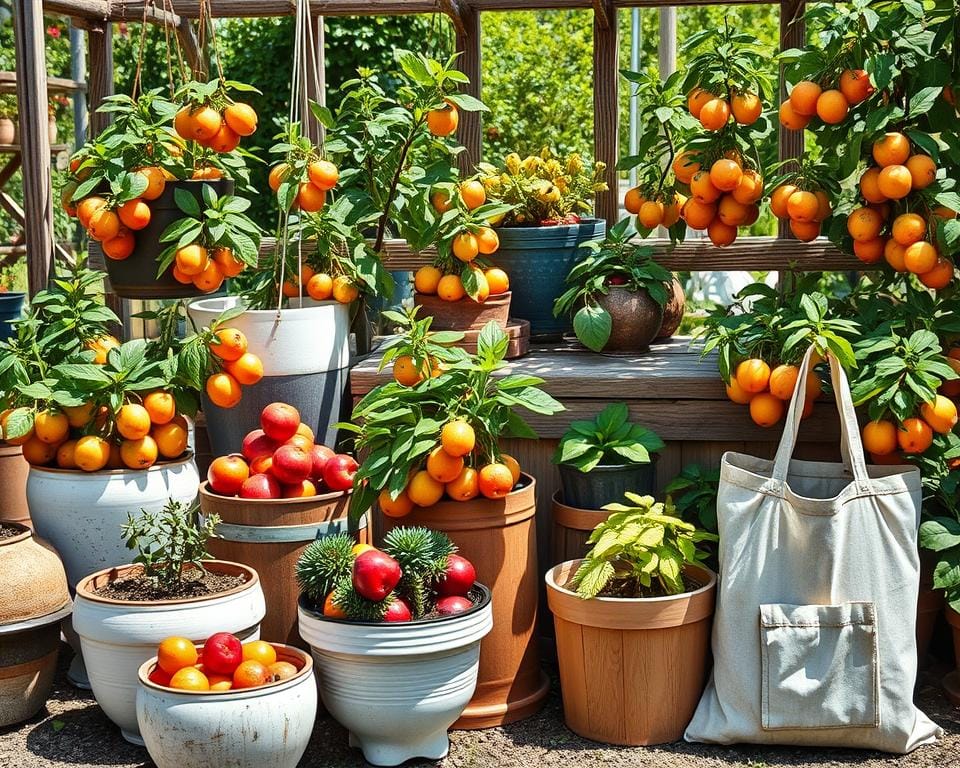 Growing Fruits in Small Containers