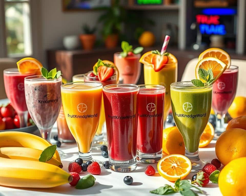 Easy Fruit Smoothies for Breakfast